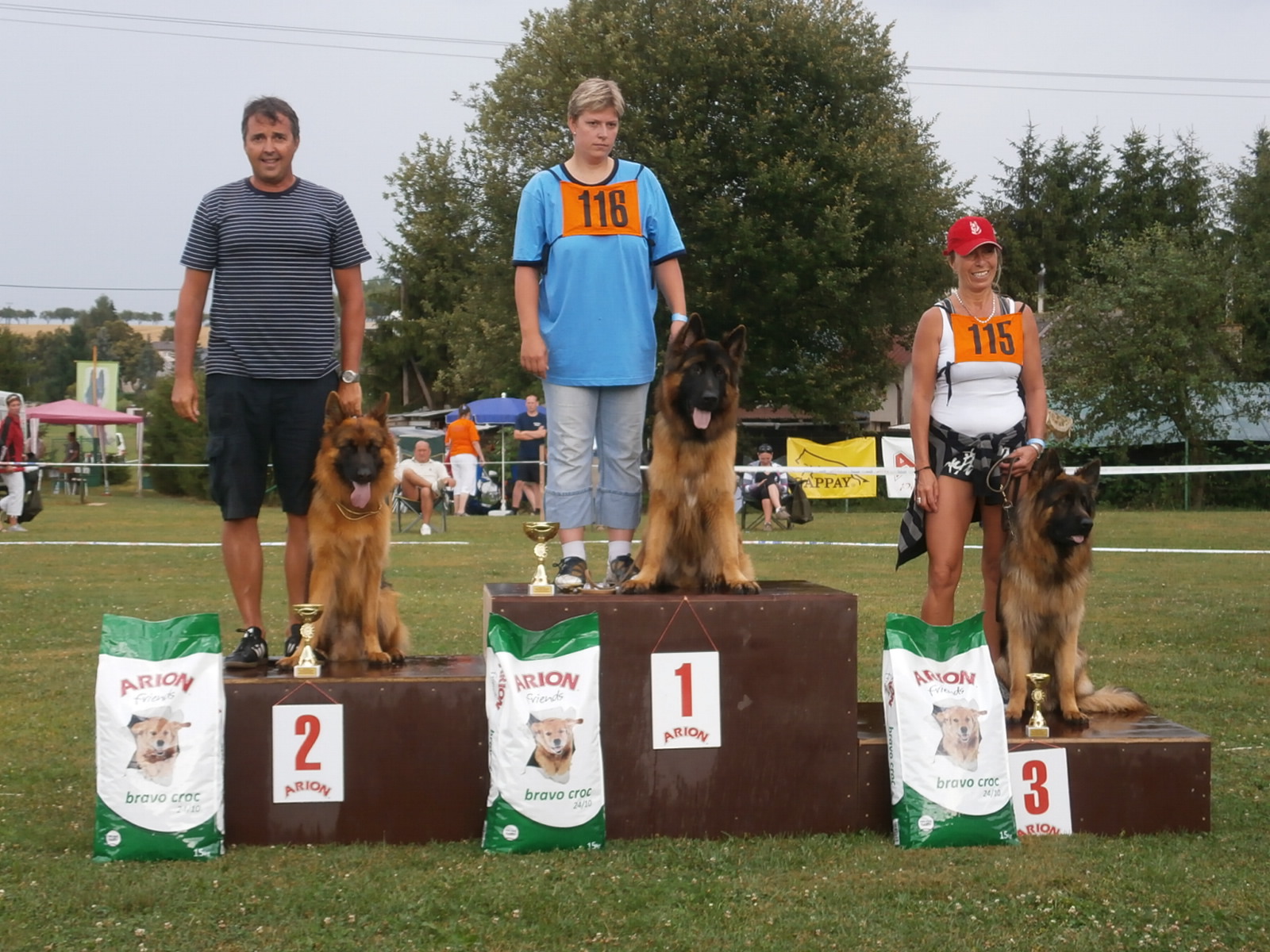KVV2013 Afrik VD2 - tř.mladých - dlouhosrstí